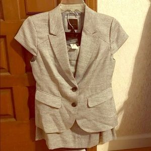 The Limited Blazer And Skirt Set